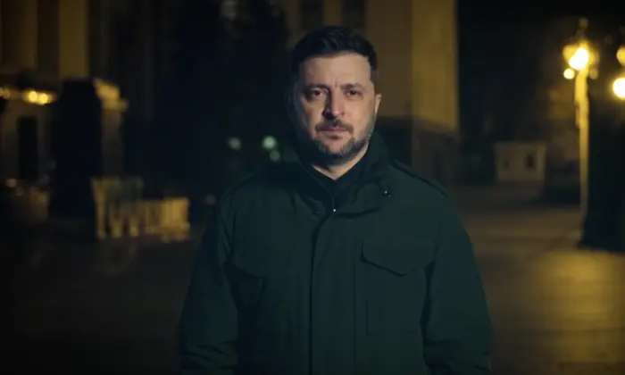  bombardirovka Slov'yanskoy TES Rossiyany - Zelenskiy