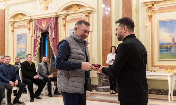 Зеленський нагородив енергетиків ДТЕК