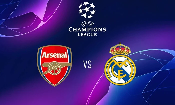 Логотип Арсенала и Реала, логотип Баварии и Интера