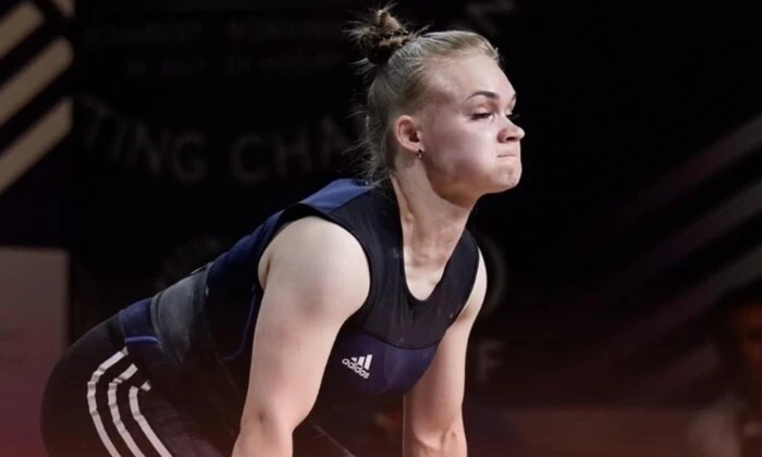 Зображення Москвіної з нагородами Європи