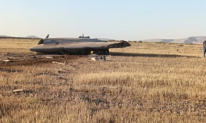 The Anka-3 drone crashed during tests