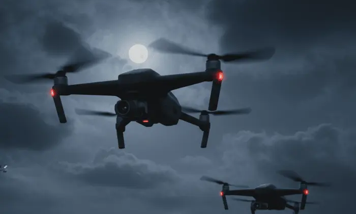 Dutch military attempting to shoot down drones