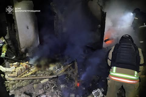 Російська атака на Дніпропетровщину: пошкоджені будинки