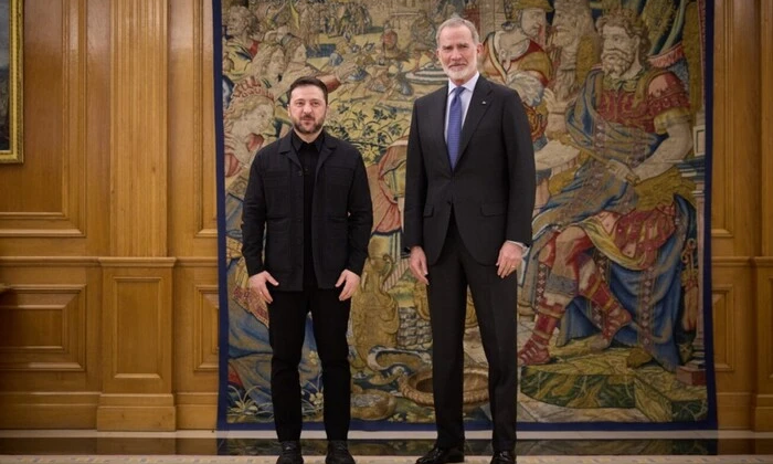 Zelensky signed agreements in Spain