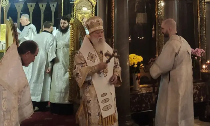 Патріарх Філарет отримує привітання від хакерів