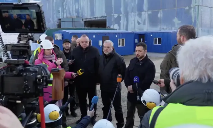 Зеленский на Хмельницкой атомной станции