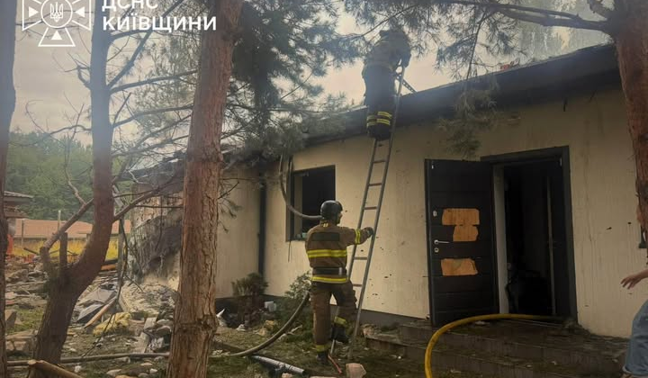 Victims of drone attacks in Kyiv