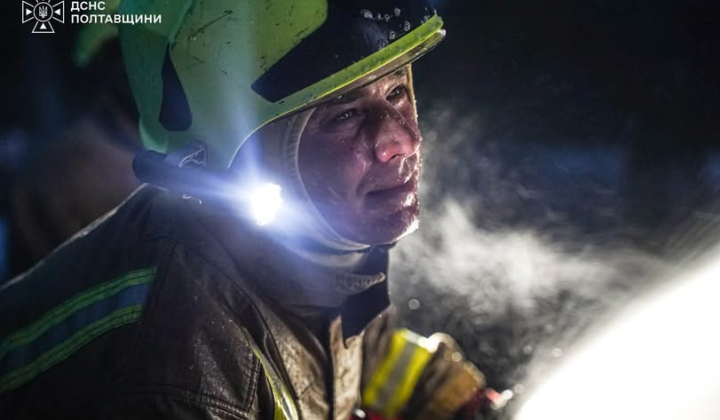 Russia's attack on Poltava: fire extinguished