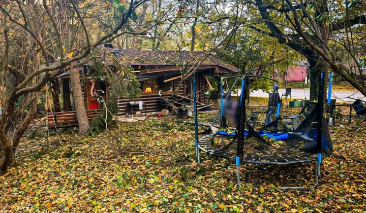 Drone attack on NovoVodolaha park