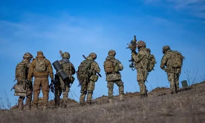 Карта боевых действий в Украине