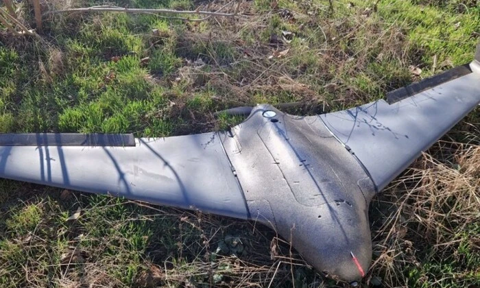 Дрон «Чернік» находится в полете