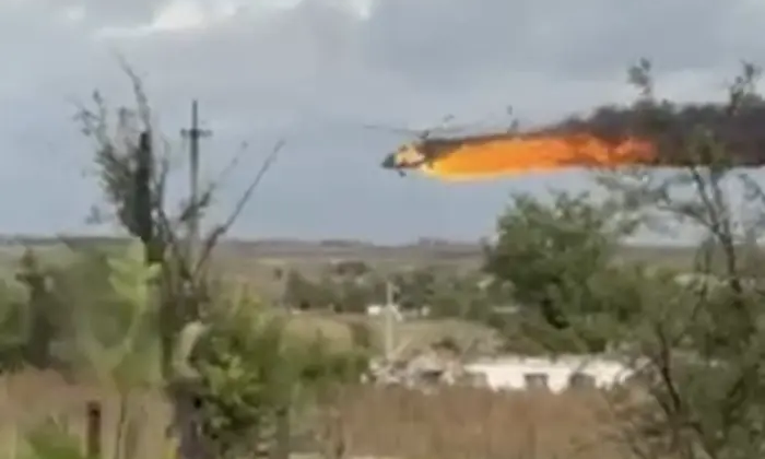 Вертоліт Мі-8, що був збитий дроном