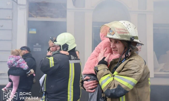 Удар по дитячому садочку у Харкові