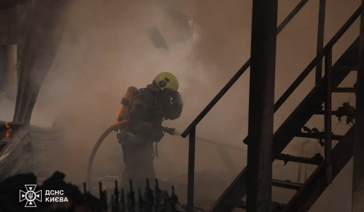 Night attack by RF in Kyiv: 11 people injured, including a child