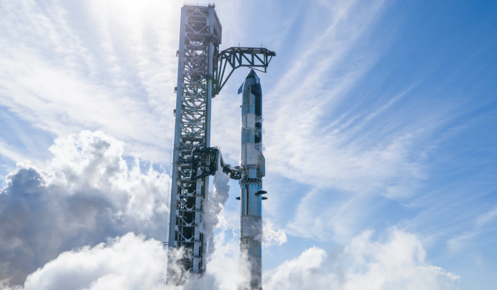 SpaceX провела влажное репетицию перед запуском Starship