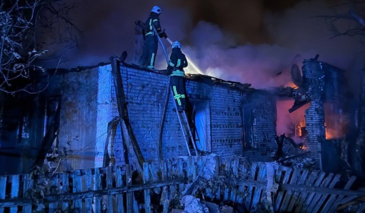 Russian attack on Uman, casualties and fires