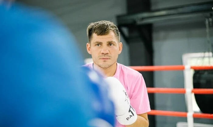 Boxer Berinchyk is getting ready for the fight
