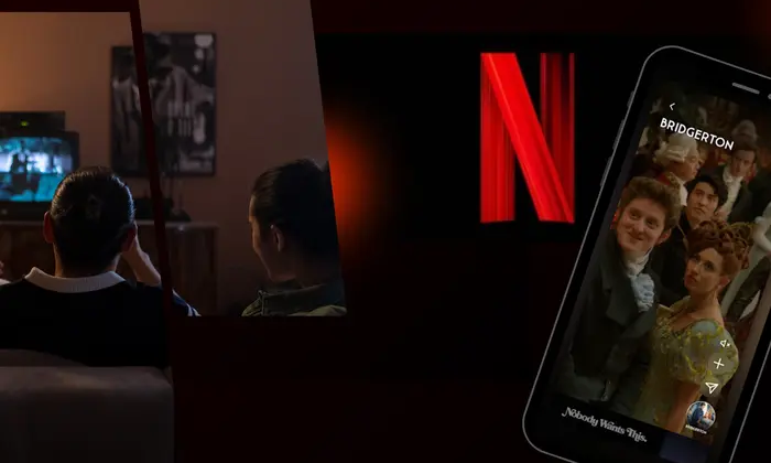 Netflix воспроизводит контент, как TikTok