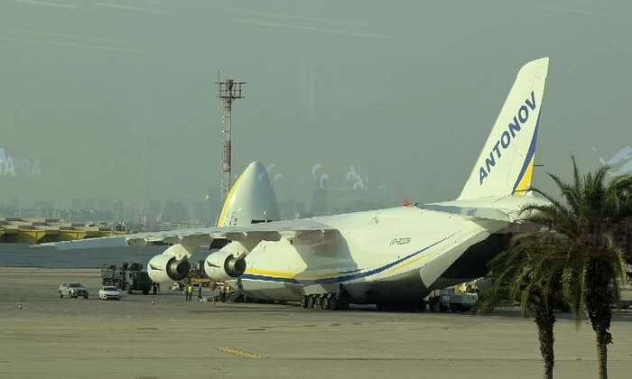 Літак «Руслан» до Грузії: вантаж на борту