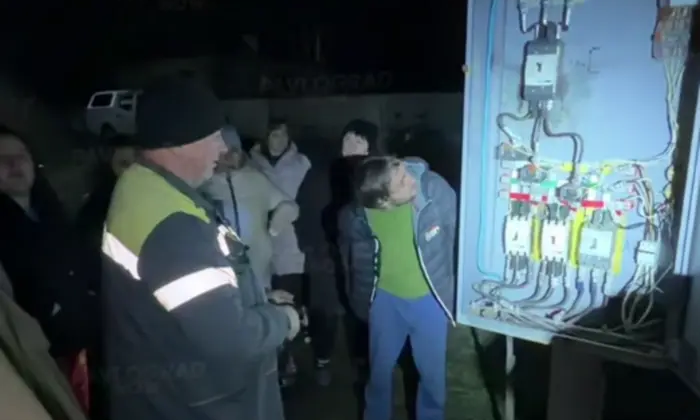 Выключение электричества в трансформаторе в Павлограде