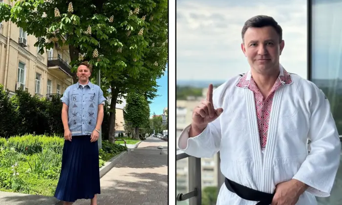 Тищенко в кімоно, Клопотенко в спідниці