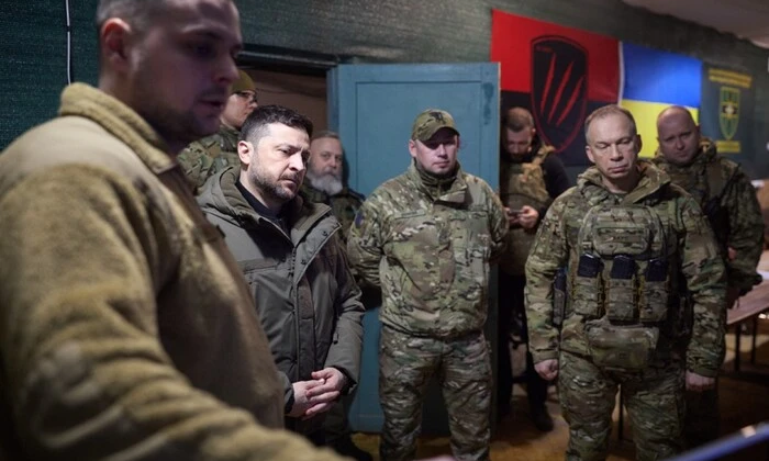 Zelensky meeting with brigades in Donetsk region