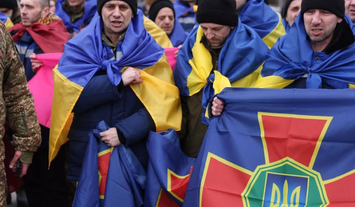 Return of defenders from captivity in Ukraine