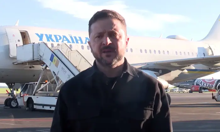 Image of Zelensky, Trump, and Putin