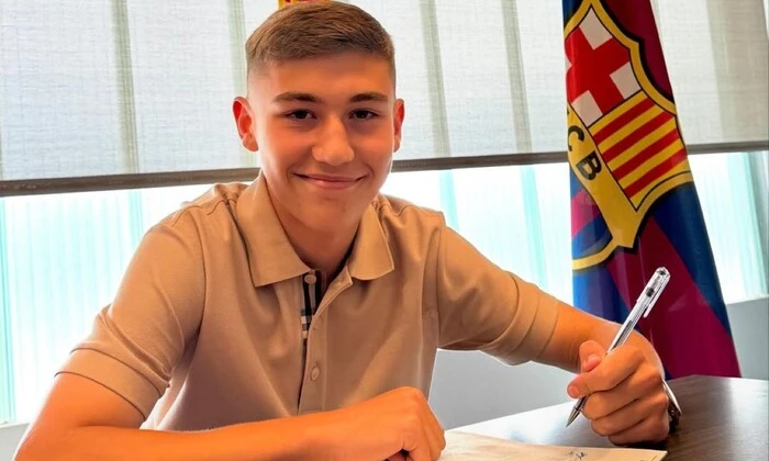Молодий український гравець підписав контракт з Барселоною