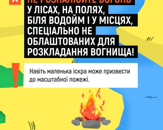 Пожежа на природі: загиблі та постраждалі