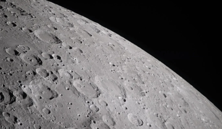 Crater from Falcon 9 crash on Moon
