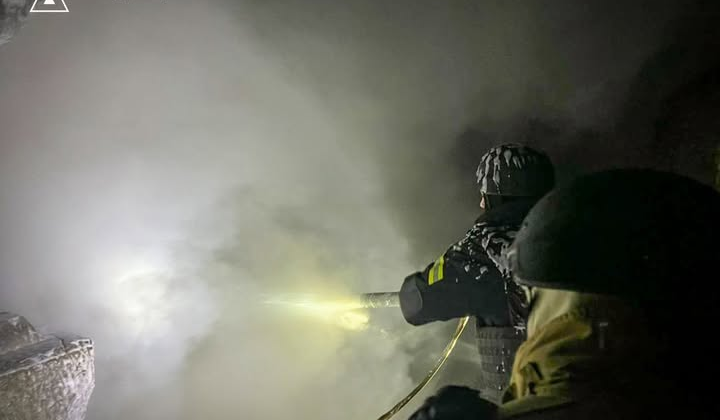 Пожежі та руйнування внаслідок атак Росії