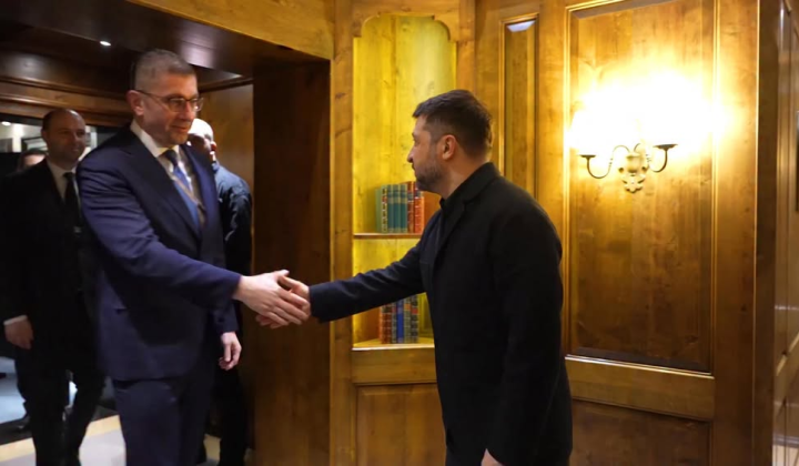 Zelensky and Prime Minister of North Macedonia