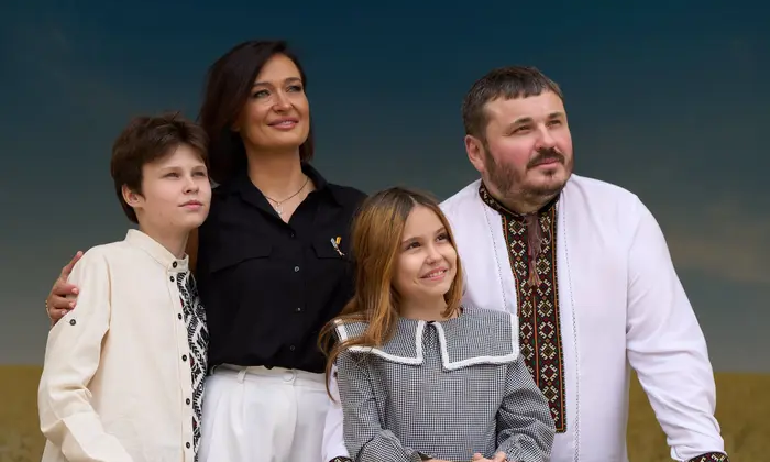 Ukrainian Ambassador in Azerbaijan and his wife