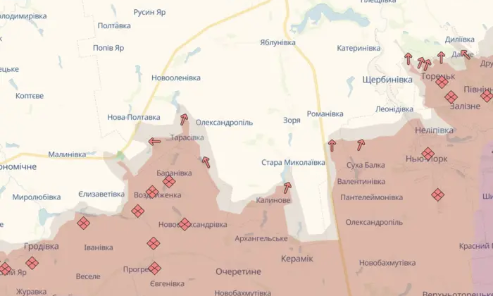 Боевики контролируют Тарасовку и приблизились к Сухой Балке на Донетчине – DeepState