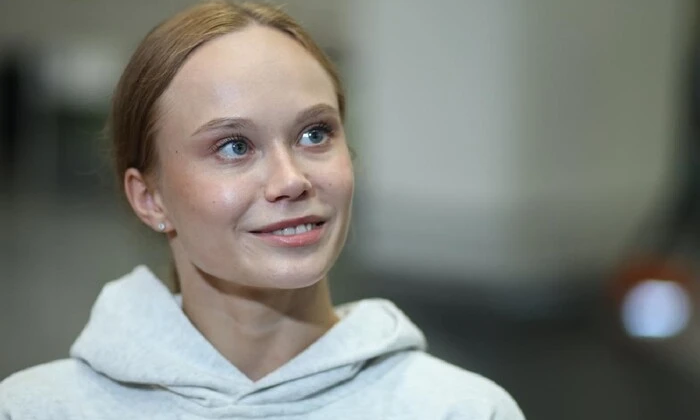 Российская гимнастка Мельникова в Италии