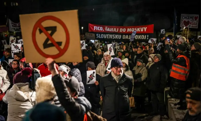 Протести у Братиславі проти Фіцо