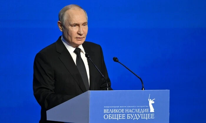 Зображення Путіна і можливого наступника