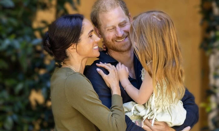 Photo of Lilybet - daughter of Harry and Megan