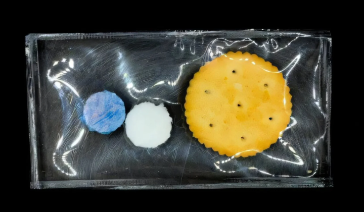 Biodegradable moisture sensor for packaging
