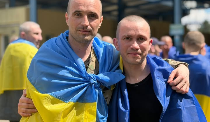 Звільнені захисники та цивільний в Україні