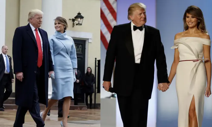 Наряд Мелании Трамп на инаугурации 2017 года