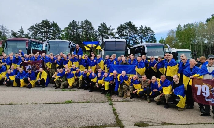 Вернутые заключенные из России в Украину