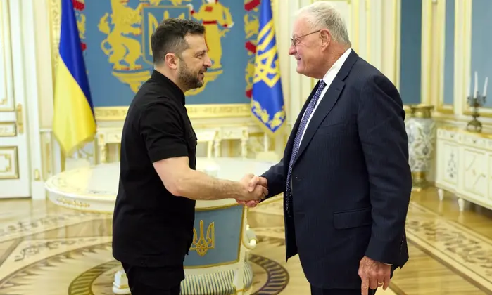 Президент Зеленський зустрівся з Келлогом