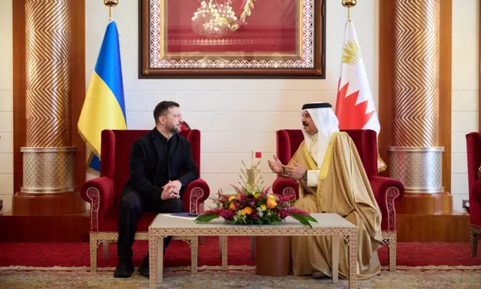 Зеленський зустрівся з королем Бахрейну