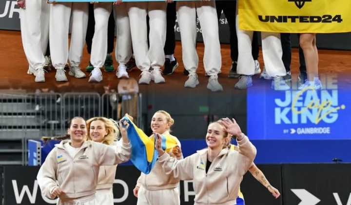 Тенісна збірна України у топ-3