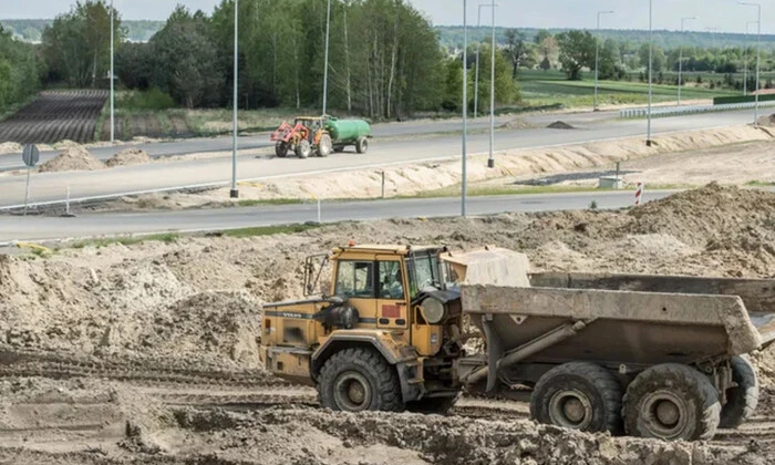 Artifacts found during construction of S17 in Poland