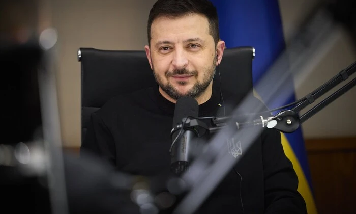 Зеленський з українським прапором в Одесі