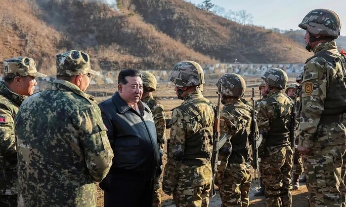Военные Корейской Северной Кореи на фронте