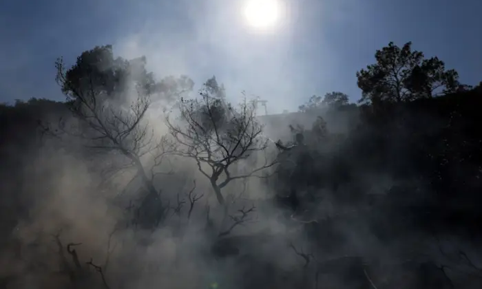 Пожежа в Греції: евакуація тисяч людей